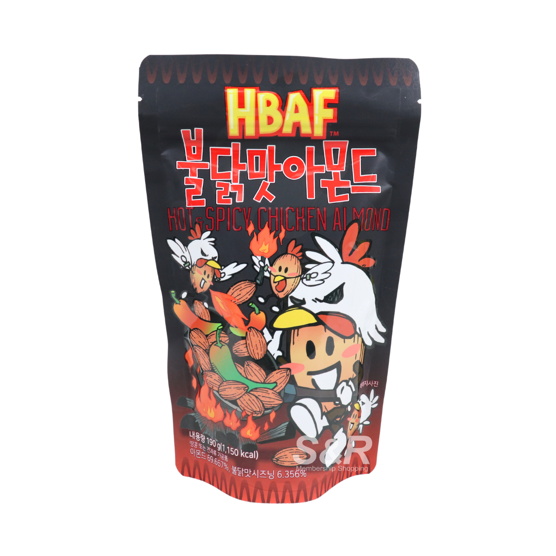 HBAF Hot & Spicy Chicken Almond 190g